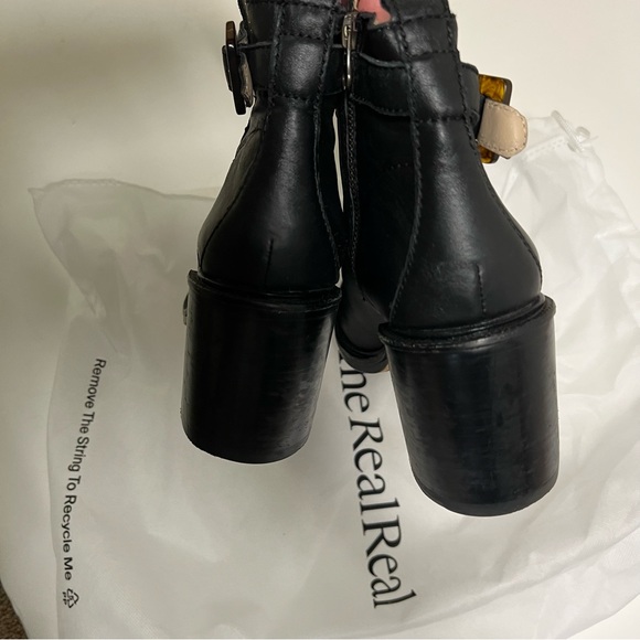 ELIZABETH and JAMES black booties - Picture 2 of 6